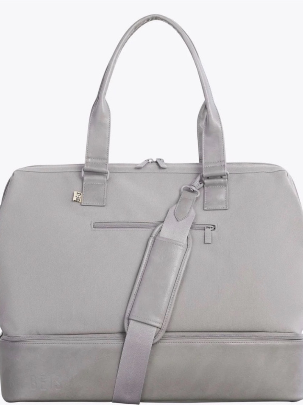 Beis Weekender Bag in Grey - Original